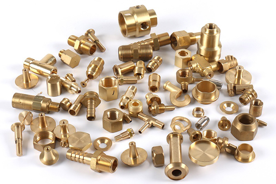 Brass non-standard accessories